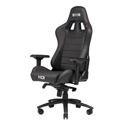 Scaun gaming Next Level Racing Pro Leather Edition, Negru