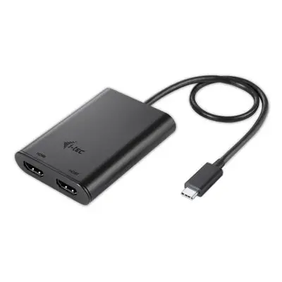 Adaptor i-tec USB-C - 2x HDMI, Negru