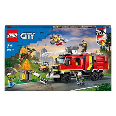 LEGO® City - Masina unitatii de pompieri 60374, piese