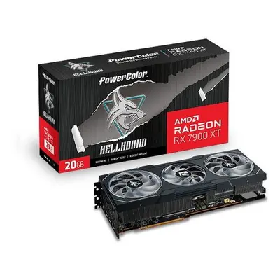 Placa Video POWERCOLOR Radeon RX XT Hellhound 20GB GDDR6 320-bit