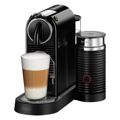 Espressor automat Nespresso DeLonghi Citiz & Milk EN 267.B, Bar, l, Negru