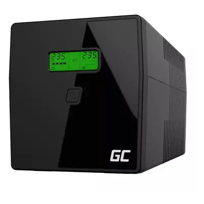 PS Green Cell 700W 1000VA Microsine line-interactive USB RJ45 LCD display Prize Schuko IEC