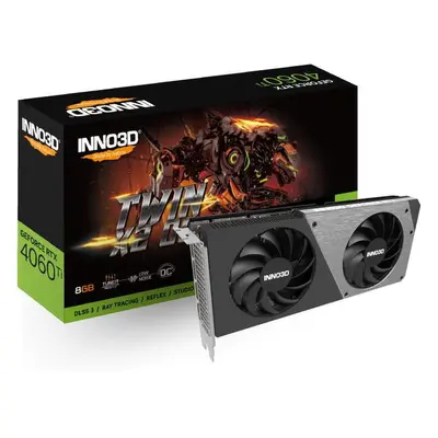 Placa video INNO3D GeForce RTX Ti Twin X2 OC, 8GB GDDR6, 128-bit