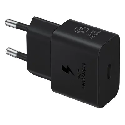 Incarcator Retea Samsung EP-T2510NBEGEU, 25W, 3A, X USB-C, Negru