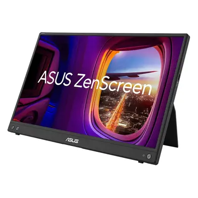 Monitor ASUS ZenScreen, 15.6", IPS FHD, 1920x1080, 2xUSB, Type-C, MB16AHV, Negru