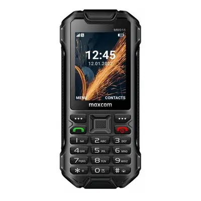 Telefon mobil Maxcom Strong MM918, Dual SIM IP68, 2.4", 4G, Negru