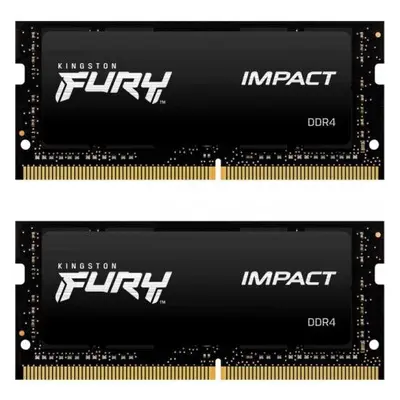 Kit Memorie SO-DIMM Kingston FURY Impact 64GB, DDR4-2666Mhz, CL16, Dual Channel