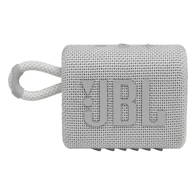 Boxa portabila JBL GO3, IPX67, Bluetooth, Alb