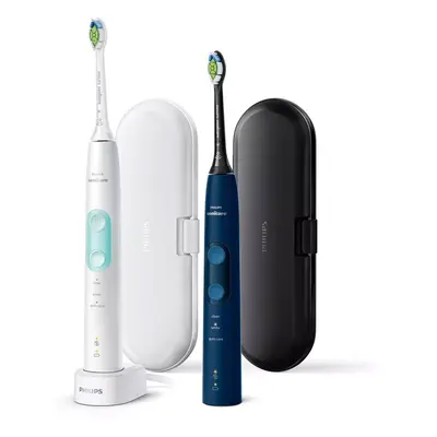 Set periute Philips Protective Clean HX6851/34, Mint White and Dark Blue