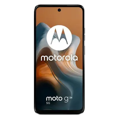 Telefon mobil Motorola Moto g34, Dual SIM, 128GB, 8GB RAM, 5G, Negru