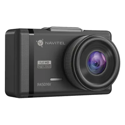 Camera video auto Navitel R450NV, Full HD, Night vision, Microfon, Senzor G, 130°, Mpx, Negru