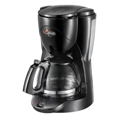 Cafetiera De'Longhi ICM2.1B, 1000W, 1.5L, cesti, Sistem anti-picurare, Oprire automata, Negru