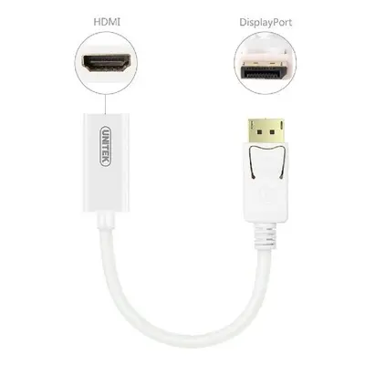 Unitek Adaptor DisplayPort - HDMI F, 4K, Y-6332