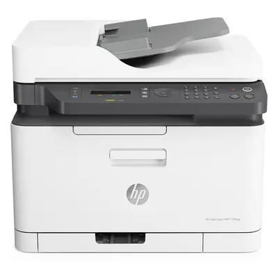 Imprimanta FL, HP, Color Laser MFP 179fwg, 4in1, A4 USB LAN WiFi, Alb/Negru