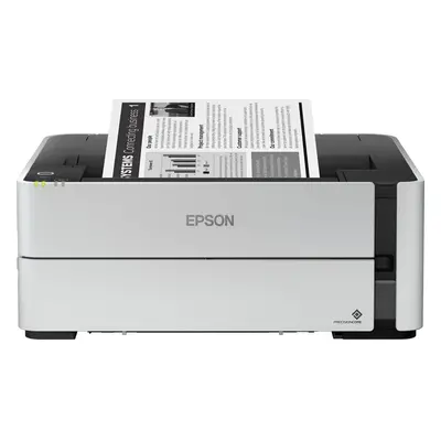 Imprimanta inkjet monocrom Epson EcoTank M1170, Duplex, Retea, Wireless, A4