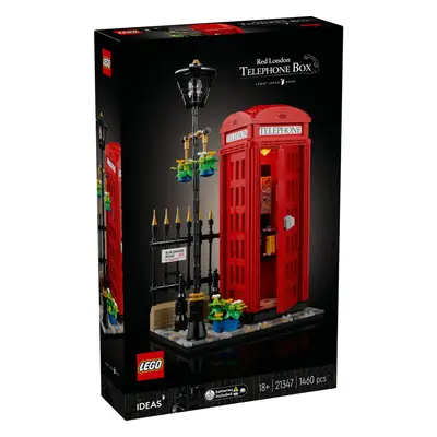 Lego Ideas - Cabina telefonica din Londra, piese