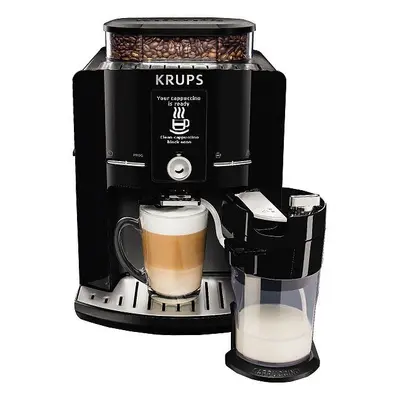 Espressor Automat Krups Latt'Espress EA829810, 1500W, bar, ecran LCD, 1.7L, Negru