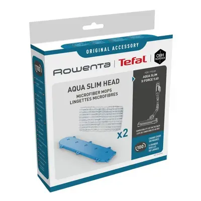 Kit de mopuri din microfibra Rowenta ZR009502, pentru capul de aspirare Aqua Slim al aspiratorul