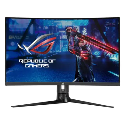 Monitor Curbat Gaming LED VA ASUS ROG Strix 31.5", QHD, 170Hz, 1ms MPRT, FreeSync Premum Pro, Di