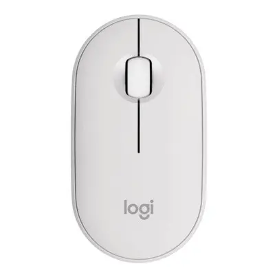 Mouse Logitech Pebble M350s, bluetooth, dongleless, Tonal White