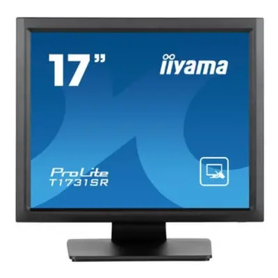 Monitor TN LED iiyama ProLite 17" T1731SR-B1S, x 1024, VGA, HDMI, DisplayPort, Boxe, Touchscreen