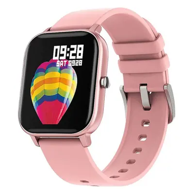 Smartwatch Maxcom FW35 Aurum, bratara TPU - Roz Auriu