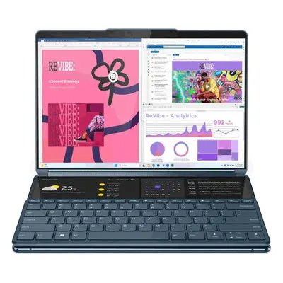 Laptop 2in1 Lenovo Yoga Book 13IMU9, Intel Core Ultra 7-155U, 13.3" 2.8K Touch, 16GB RAM, 1TB SS