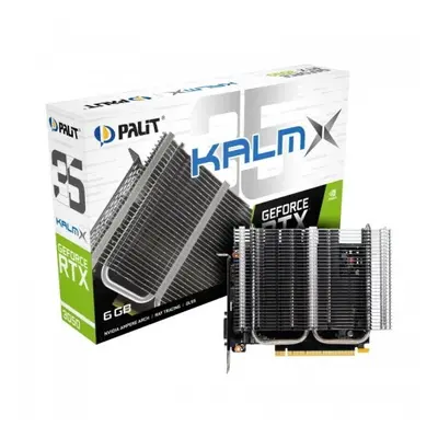 Placa video Palit nVidia GeForce RTX KalmX 6GB, GDDR6, 96bit