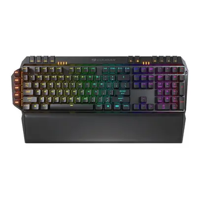 Tastatura Gaming Mecanica Cougar 700K Evo, Red Cherry MX, Iluminare RGB, USB, Negru