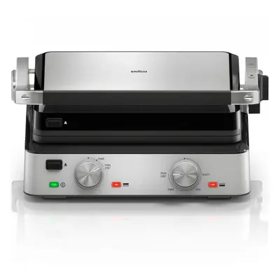 Gratar electric multifunctional Braun MultiGrill CG7020, 0X17900000, W, moduri de gatire, temper