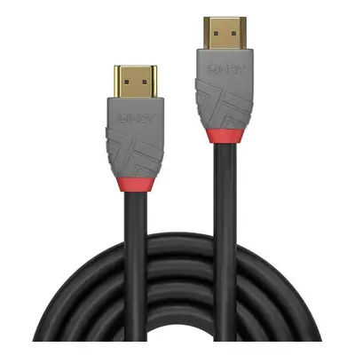 Cablu video LINDY Anthra, HDMI Male - HDMI Male, v2.0, 15m, Negru-Gri