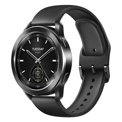 Smartwatch Xiaomi Watch S3, Ecran AMOLED 1.43", Dual GPS, Bluetooth, Waterproof ATM, Negru