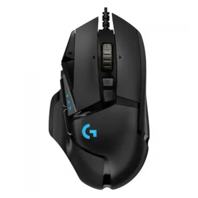 Mouse Optic Logitech G502, RGB LED, USB, Negru