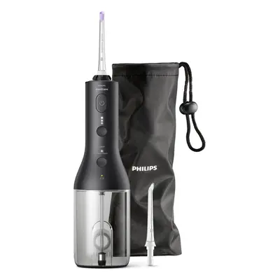 Aparat de curatare interdentara Philips Sonicare Power Flosser HX3826/33, tehnologie QuadStream,