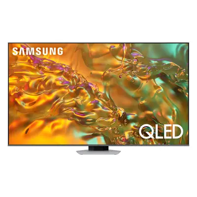 Televizor SAMSUNG QLED 55Q80D, cm, Smart, 4K Ultra HD, Hz, Clasa F, Negru