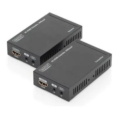 Extender Hdmi Hdbaset Up To 70m Cat.5e, 4096x2160p 4k Uhd 3d, Hdcp2.2, Ir