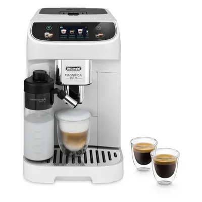 Espressor automat De’Longhi Magnifica PLUS ECAM 320.60.W 0132250016, tehnologie LatteCrema, 1,8 