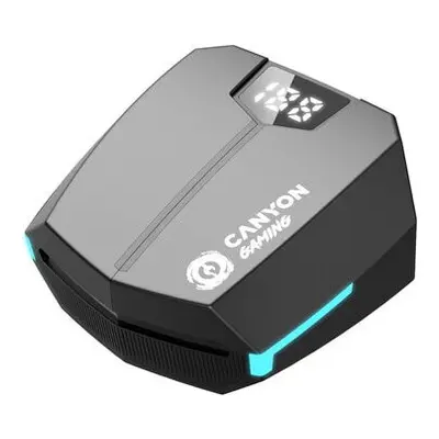 Casti True Wireless Gaming Canyon Doublebee GTWS-2, Gri, CND-GTWS2B