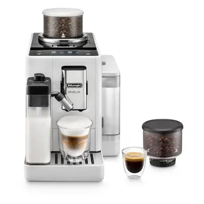 Espressor automat De’Longhi Rivelia EXAM 440.55.W, 0132215473, recipiente pentru boabe, Tehnolog