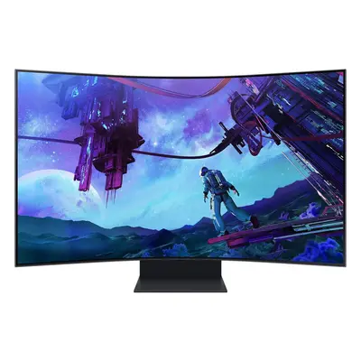 Monitor Gaming Curbat Samsung Odyssey Ark 2nd Gen S55CG970NU, 55", HZ, 4k, ms,, Negru