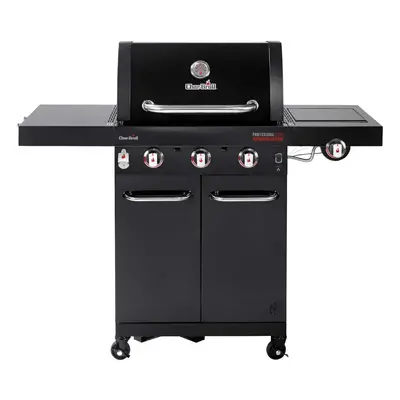 Gratar pe gaz din inox Char-Broil Professional Core B 3, grile din fonta, TRU-Infrared