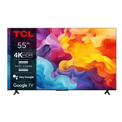 Televizor LED TCL cm (55") 55V6B, Ultra HD 4K, Smart TV, WiFi, CI