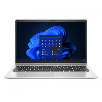 Laptop HP EliteBook G9, 15.6 inch FHD, Intel Core i7-1255U, 8GB RAM, 512GB SSD, Free DOS, Argint