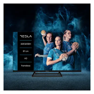 Televizor LED Tesla, 32E325BH, cm, HD ready, Clasa E, Negru