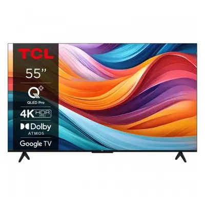 Televizor QLED TCL Smart 55T7B Seria T7B, 55inch, Ultra HD 4K, Negru