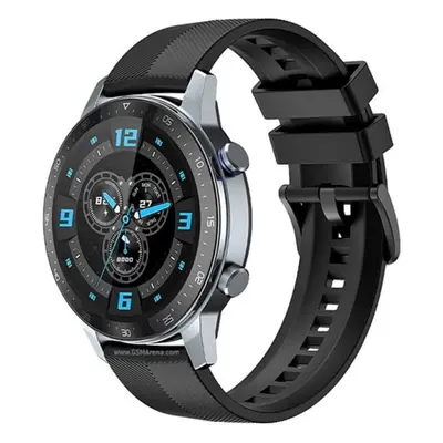 Ceas smartwatch ZTE Watch GT, oximetru SpO2, GPS, bratara silicon, Negru