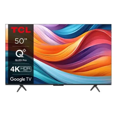 Televizor QLED TCL cm (50") 50T7B, Ultra HD 4K, Smart TV, WiFi, CI