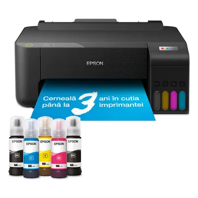 Imprimanta Multifunctionala inkjet color EPSON EcoTank L1230 CISS, A4, USB