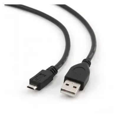 Cablu de date Gembird, USB - micro USB, 3m, Negru