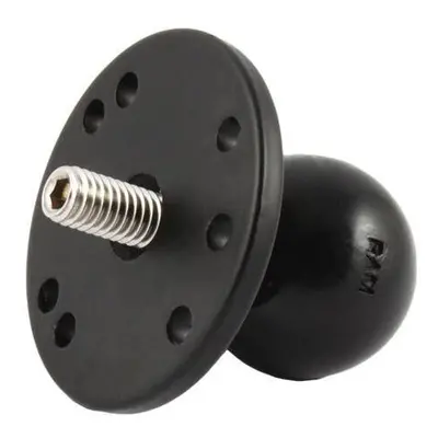 RAM® Ball Adapter with Round Plate and 3/8"-16 Threaded Stud